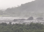 Taiwan hit by deadly floods after world's biggest typhoon of the year triggers dam break