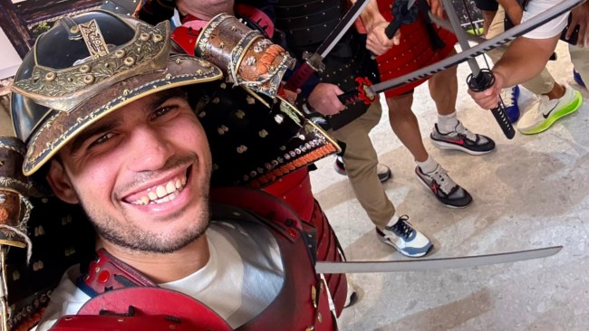 Alcaraz enters his "samurai era" and meets Japanese fans in Tokyo