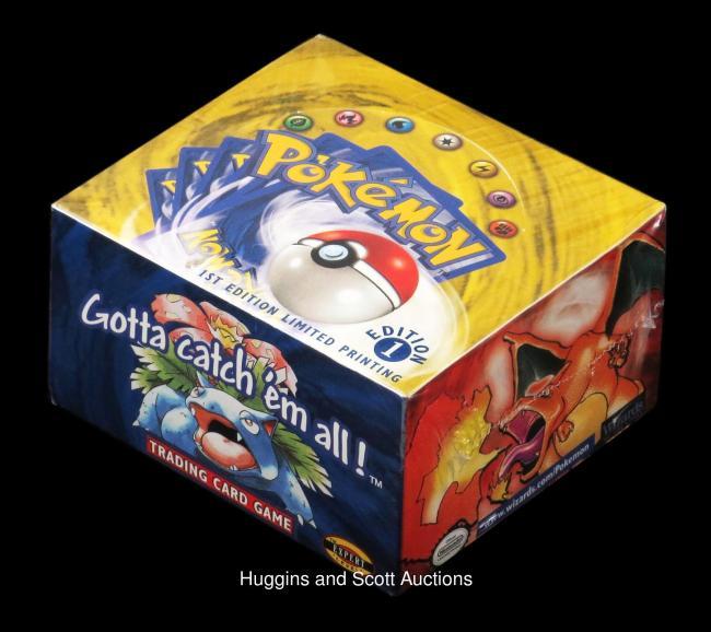 Unopened box of Pokémon cards sold for ,000 USD