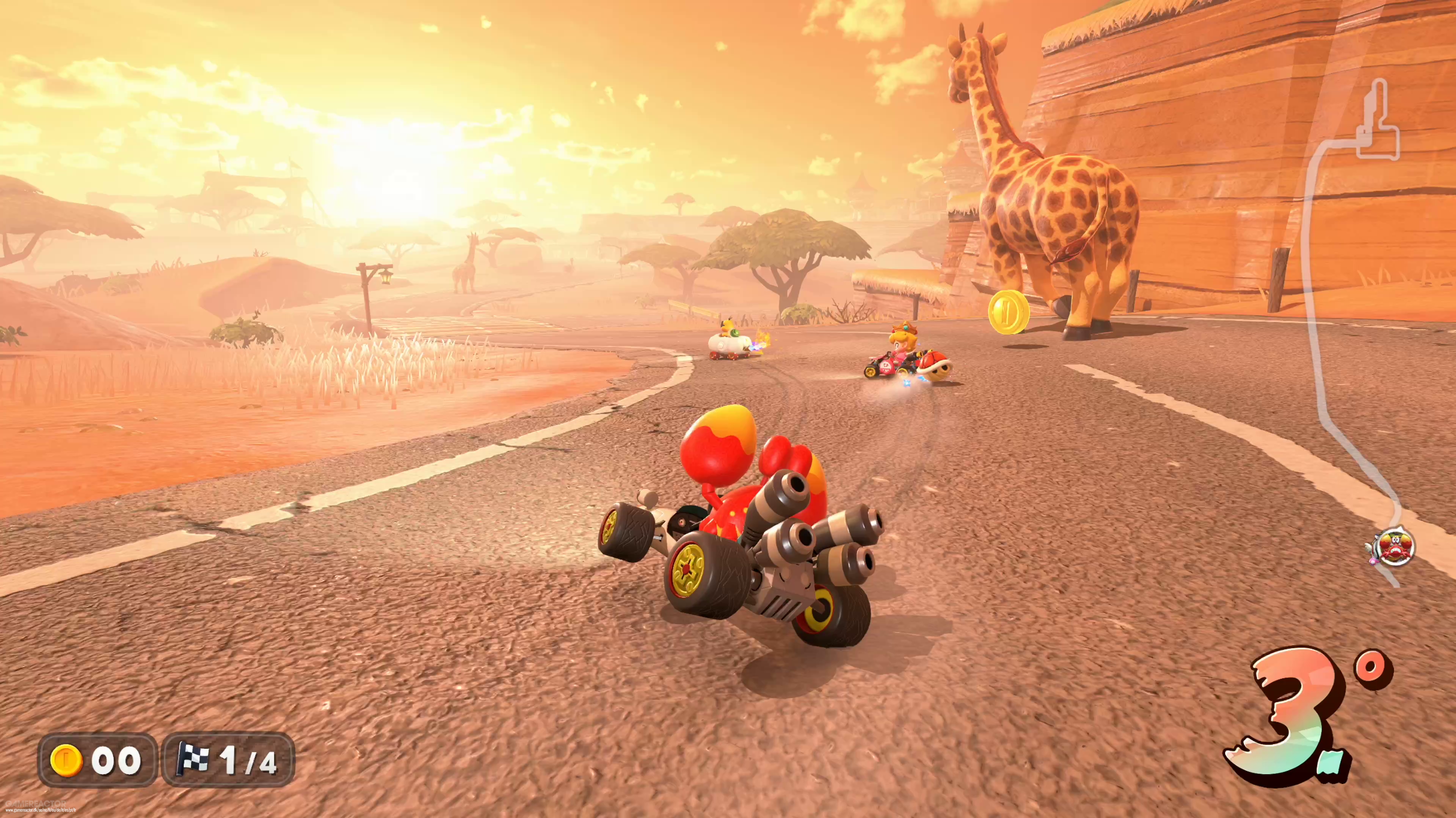 Imagem Cena de Mario Kart World is 2