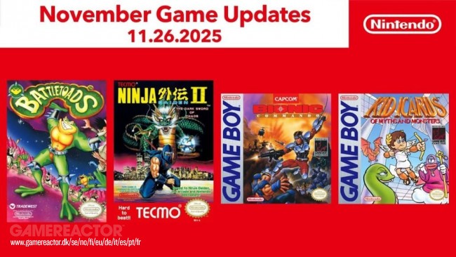 Kid Icarus, Ninja Gaiden, and Battletoads are coming to Nintendo Switch Online