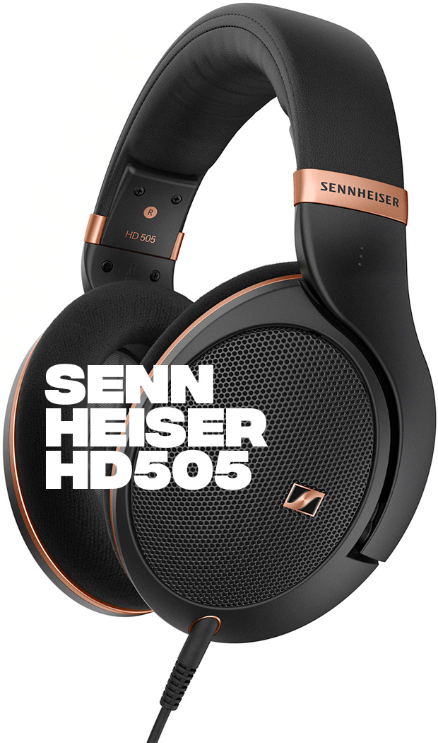 【新品同様】 Sennheiser HD505【国内正規品】 Sennheiser HD505 Gold Edition Dynamic Open-Back Over-Ear