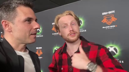 David and Ben walk the green carpet ahead of Xbox's big mixer at the Academy Museum of Motion Pictures