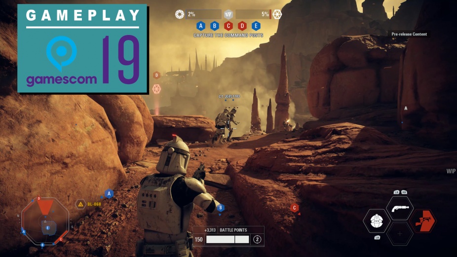 Star Wars: - Action Gameplay on Geonosis