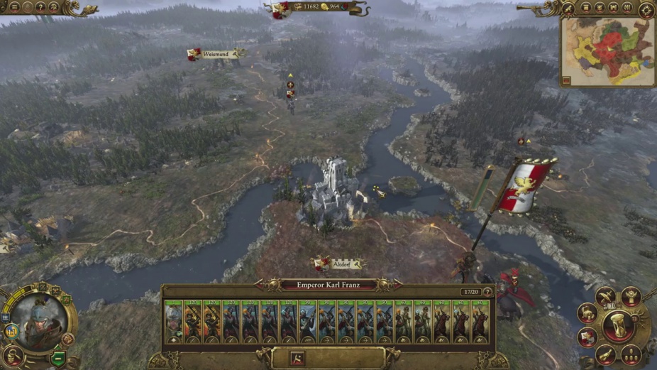 total war warhammer empire tactics