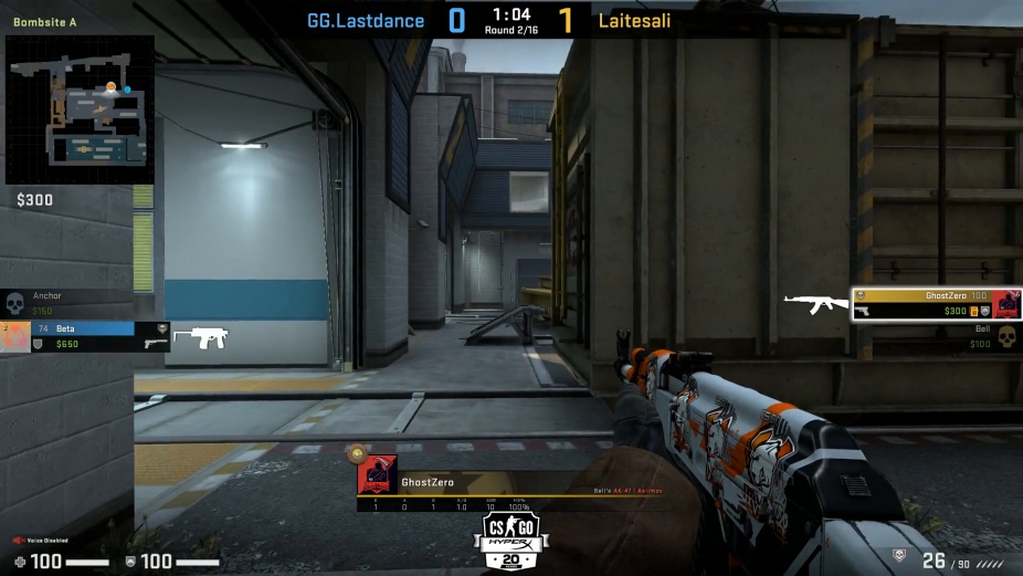CSGO: HyperX 20th anniversary tournament - GG.lastdance vs Laitesali on ...