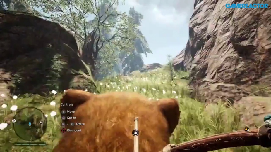 Far Cry Primal Gameplay Vid Riding The Saber Tooth