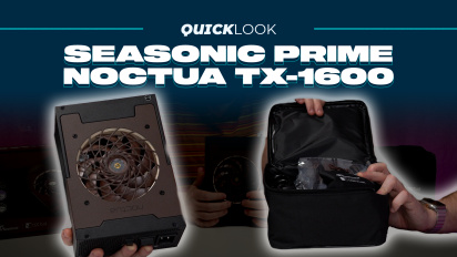 Seasonic Prime TX-1600 Noctua Edition (Quick Look) - Silent Operation