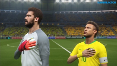 Pro Evolution Soccer 2018 - Data Pack 4.0 Full Match: Brazil-Spain