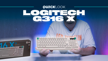 Logitech G316X 98 (Quick Look) - Sleek and Subtle