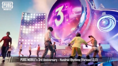 PUBG Mobile - 3rd Anniversary Trailer - Hundred Rhythms 1.3.0 Update