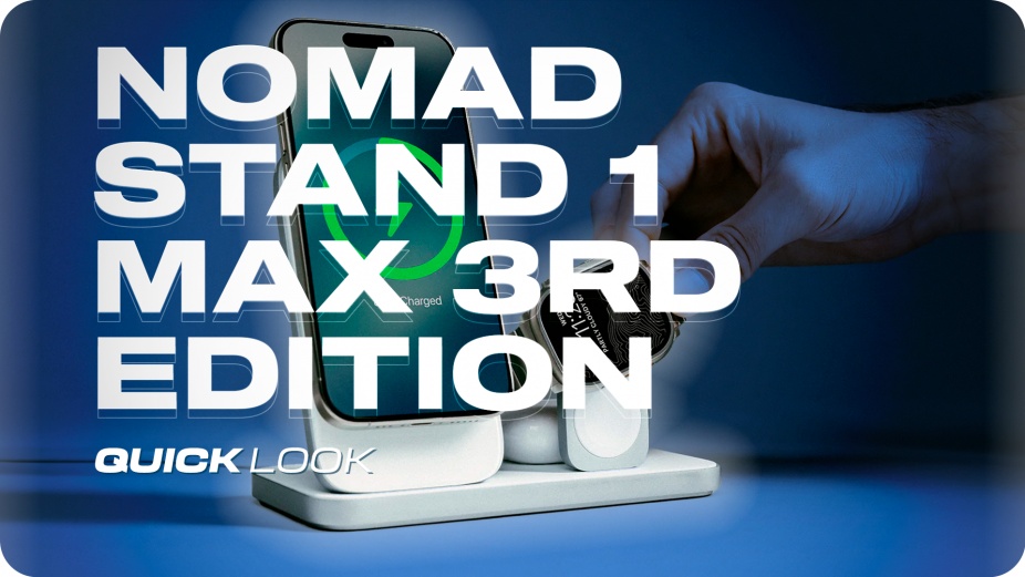 Nomad Stand One Max 3rd Gen (Quick Look) More Devices, More Power