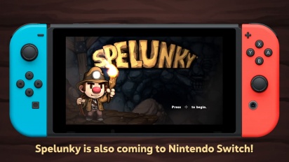 Spelunky 1+2 - Nintendo Switch Announcement