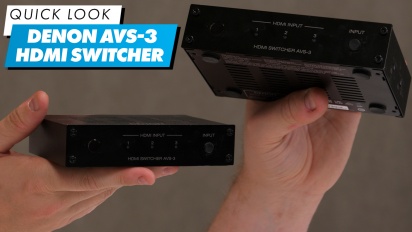 DENON AVS-3 HDMIスイッチ AVS-3 - Switcher for up to three 8K devices connected to