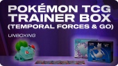 Pokémon The Card Game: Temporal Forces and Pokémon Go Elite Trainer Box - Unboxing