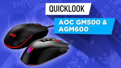 AOC GM500 & AGM600 (Quick Look) - For the FPS Players