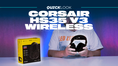 Corsair HS35 v3 Wireless Gaming Headset (Quick Look) - Enhanced Comfort