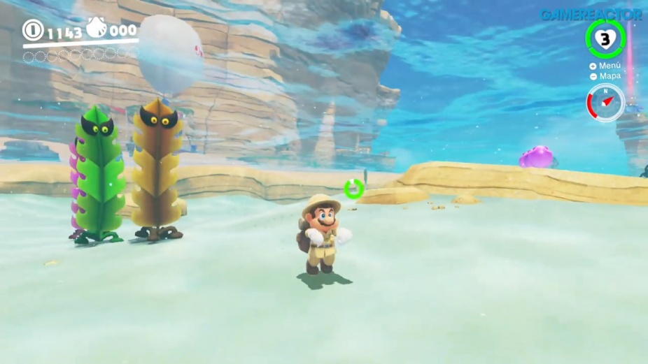 Super Mario Odyssey Seaside Kingdom Gameplay Part 1