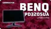 BenQ PD3205UA - Unboxing