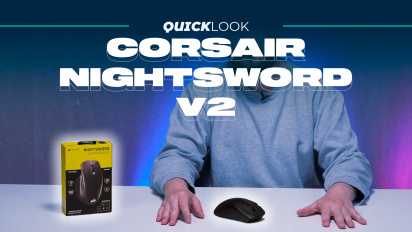 Corsair Nightsword V2 (Quick Look) - A Mouse that Lets You Work Hard, Then Play Hard