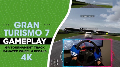 Gran Turismo 7 - PS5 Fanatec Racing Wheel 4K Gameplay