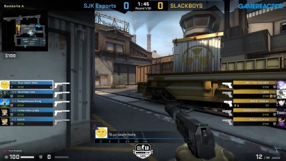 OMEN by HP Liga - Divison 1 Round 9 - SJK Esports vs SLACKBOYS on Train.