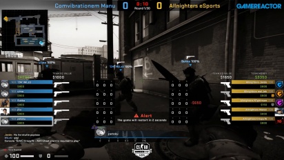 OMEN by HP Liga - Divison 8 Round 8 - Comvibrationem Manu vs Allnighters eSports on Train.