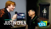 Your Future AI Desk Companion - Razer Project Ava Interview at CES