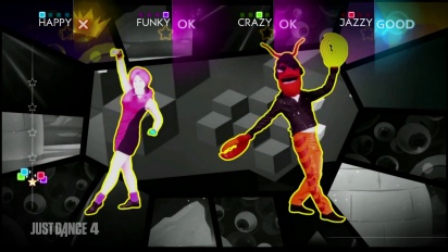 Just Dance 4 The B 52s Rock Lobster Gameplay Trailer