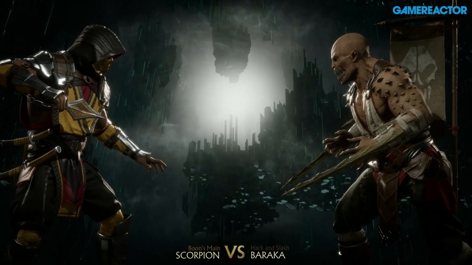 Mortal Kombat 11 Scorpion Vs Baraka Reveal Event Gameplay